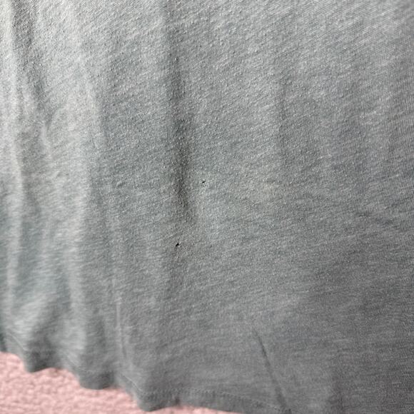 Volcom T Shirt Womens Medium Green Scoop Neck Short Sleeve - Picture 5 of 11